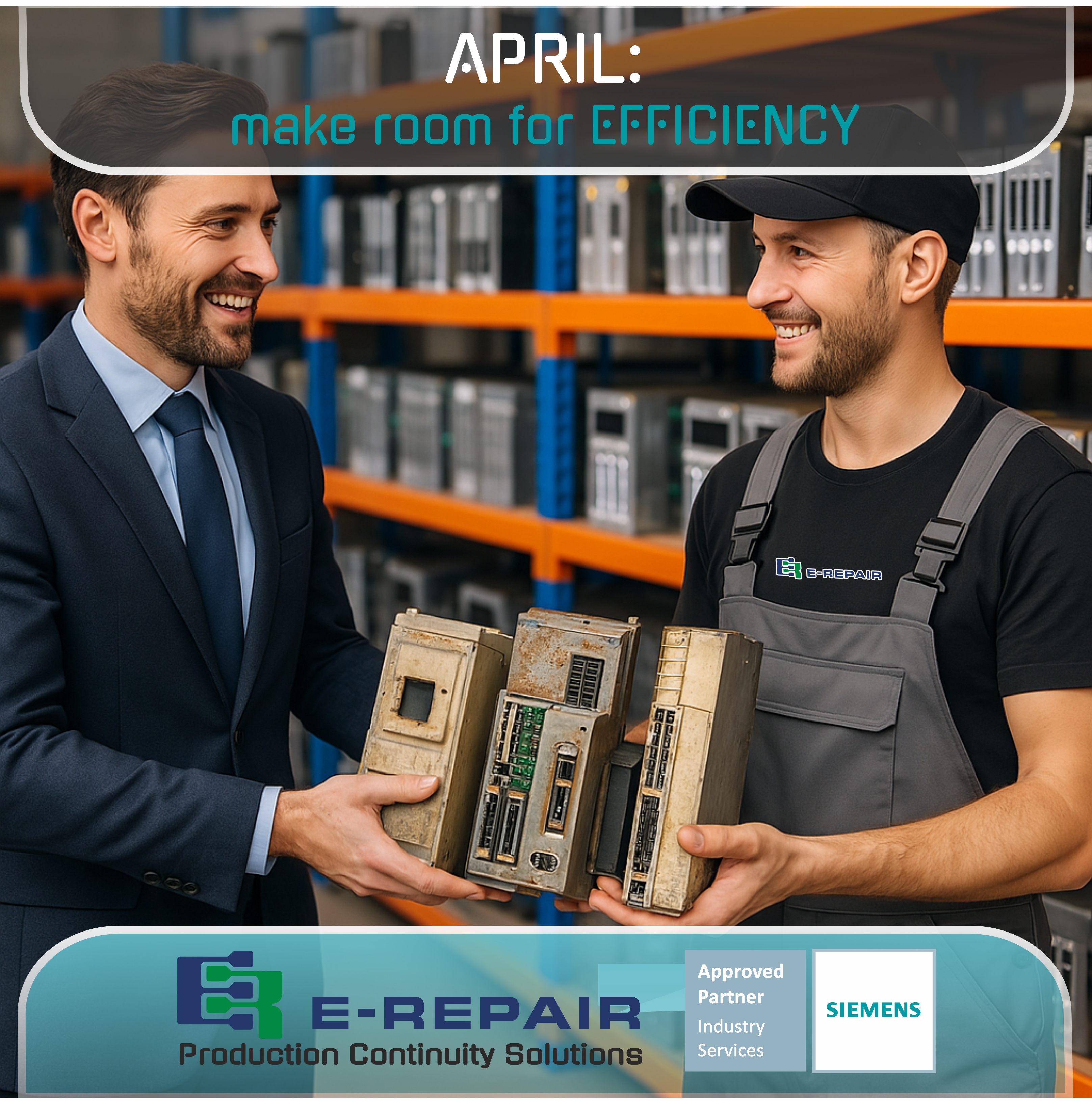 APRILE- FAI SPAZIO ALL’EFFICIENZA