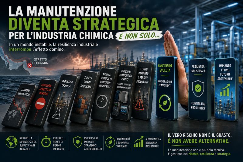 Chiusura stretto Hormuz resilienza manutenzione settore chimico