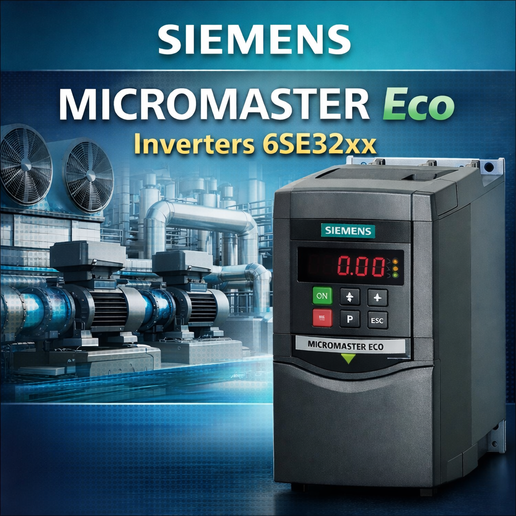 Inversores Siemens MICROMASTER Eco 6SE32xx