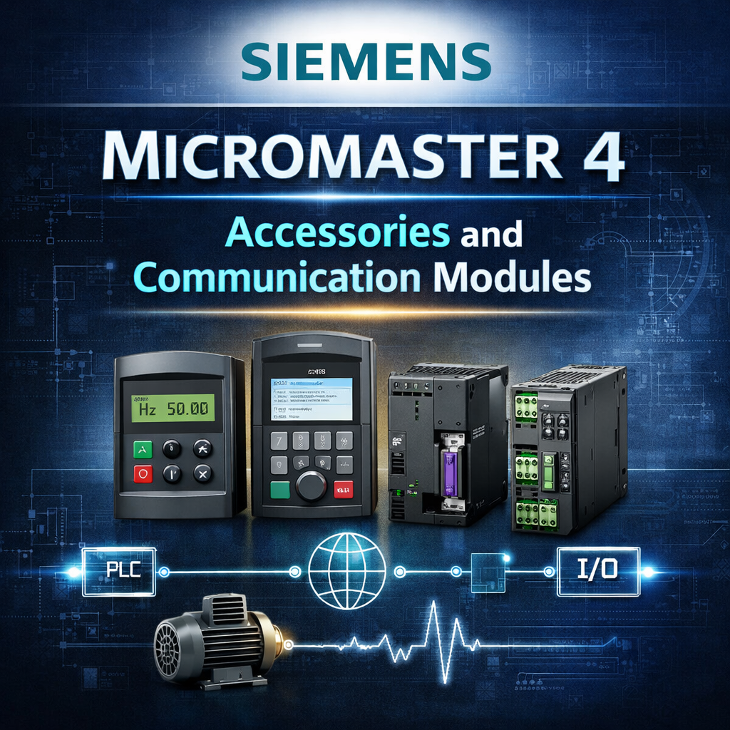 Siemens MICROMASTER 4 accesorios y módulos de comunicación