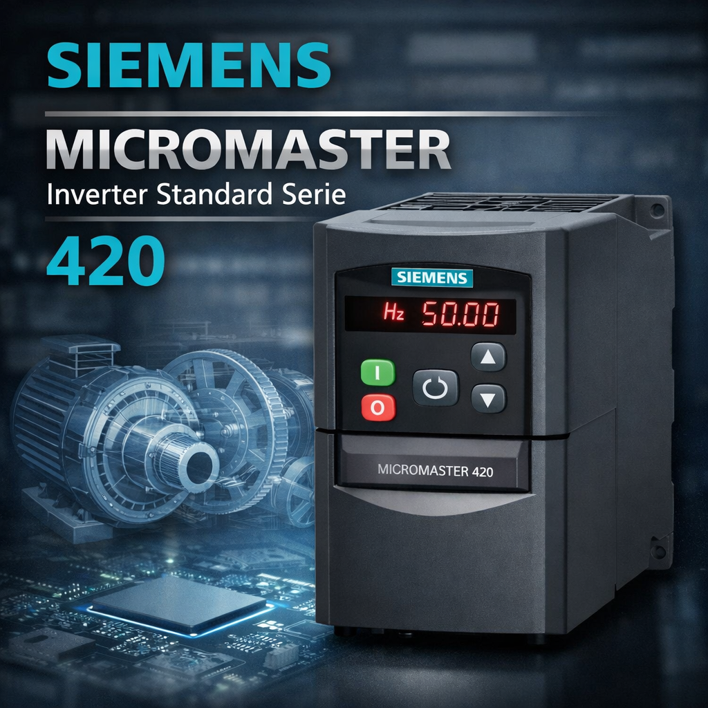 Inversor Siemens MICROMASTER serie estándar 420