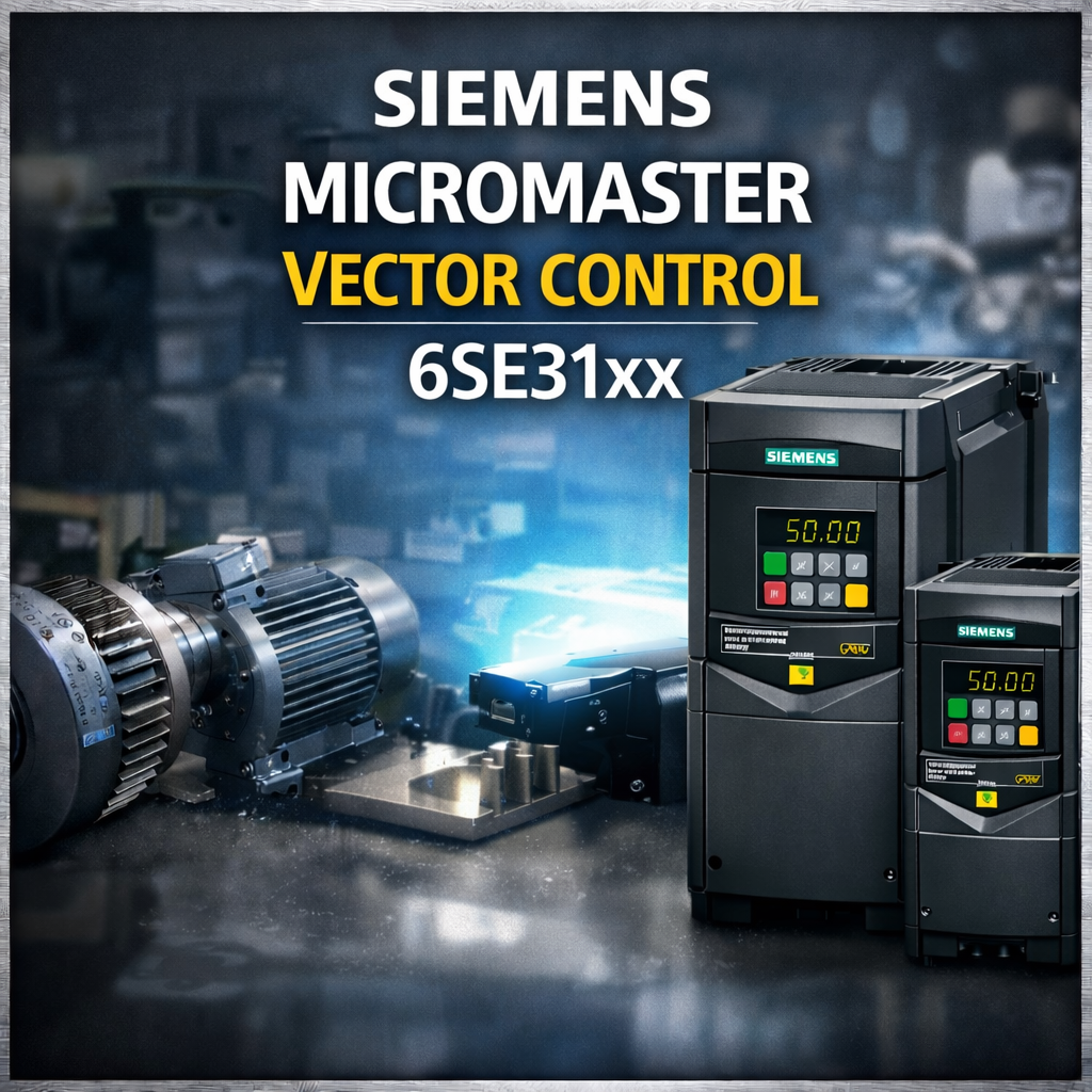 Inversores Siemens MICROMASTER Vector Control 6SE31xx