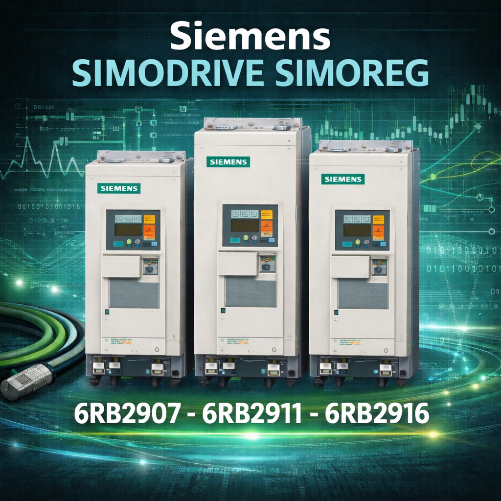 Siemens Simodrive alimentatori AC e DC 6RB2907 6RB2911 6RB2916