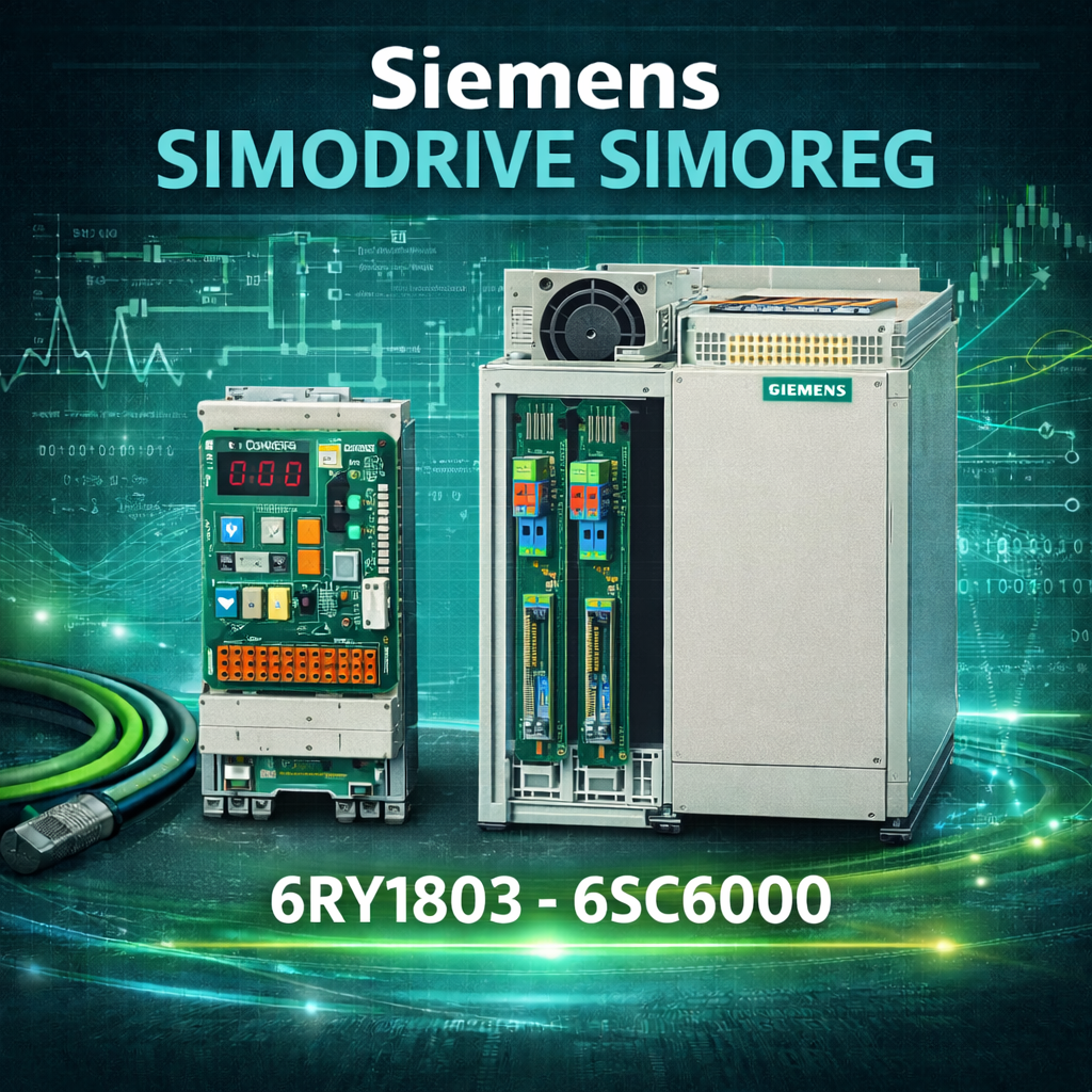 Siemens Simodrive Simoreg sistemi di controllo e alimentazione 6RY1803 e 6SC6000