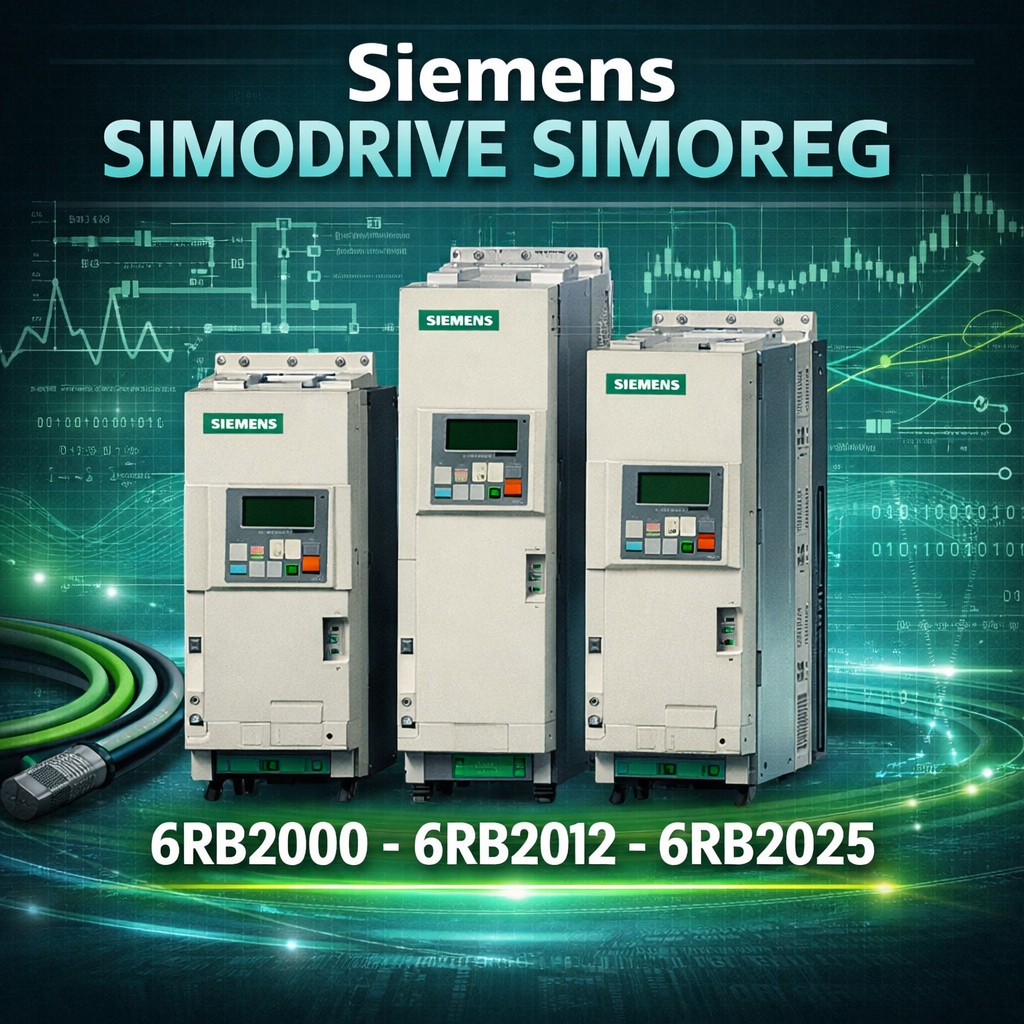 Siemens Simodrive Simoreg power supplies and AC/DC rectifier bridges 6RB2000 6RB2012 6RB2025
