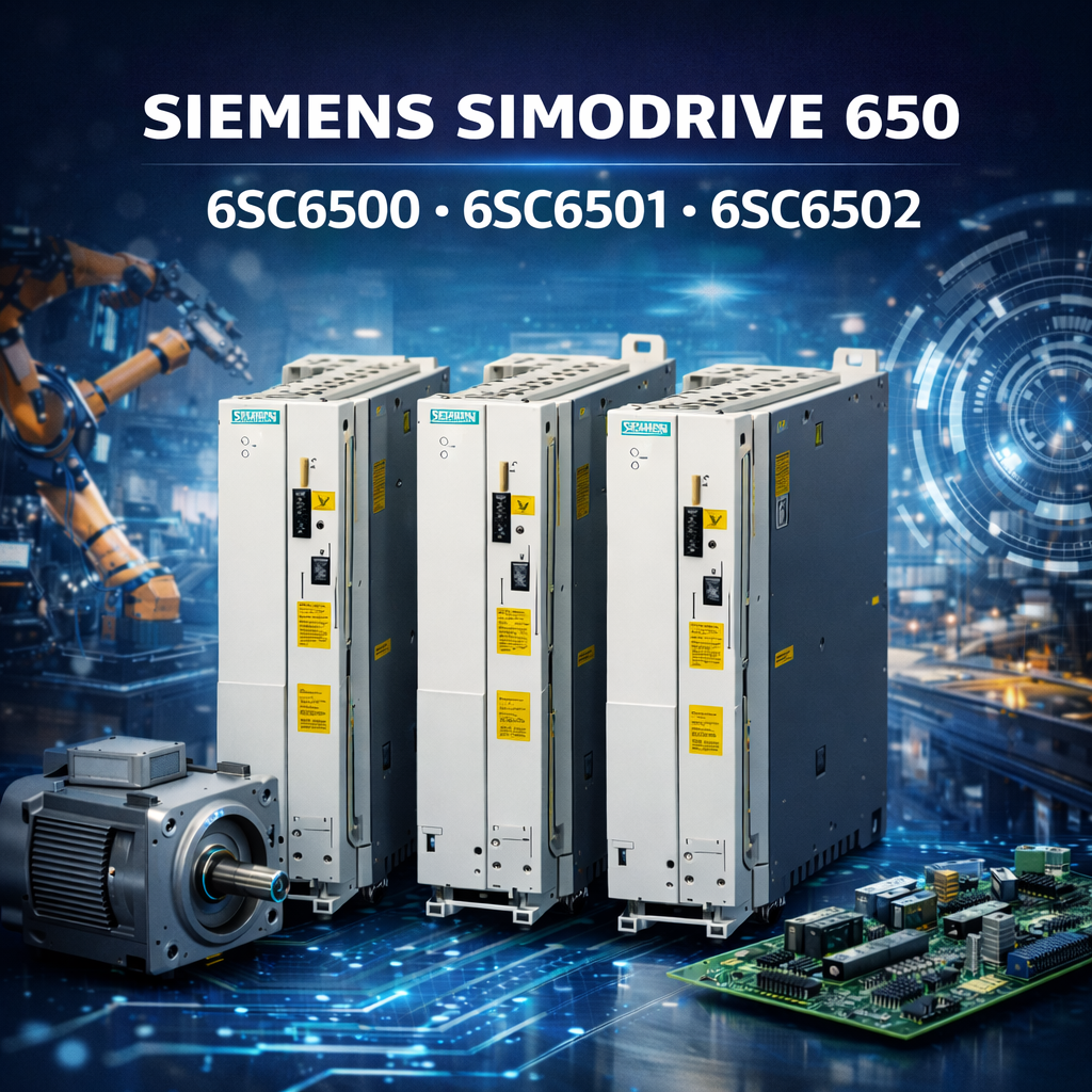Siemens Simodrive 650 Moduli controllo per la gestione avanzata degli azionamenti 6SC6500 6SC6501 6SC6502