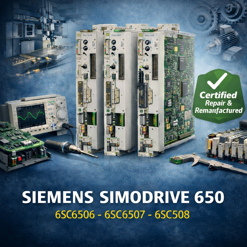 Siemens Simodrive 650 Modules de régulation pour CNC 6SC6506 6SC6507 6SC6508