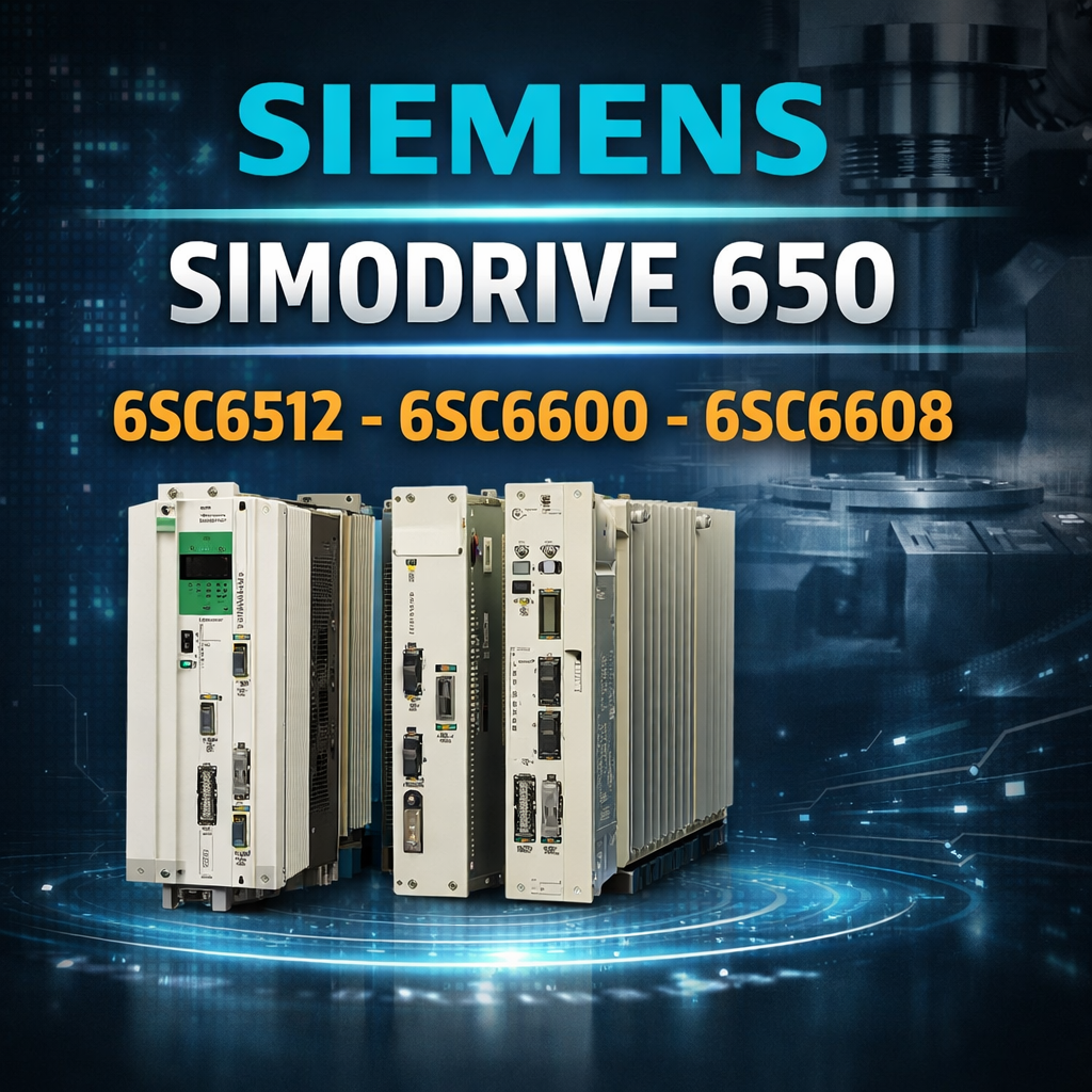 Siemens Simodrive 650 Moduli di regolazione per CNC 6SC6512 6SC6600 6SC6608