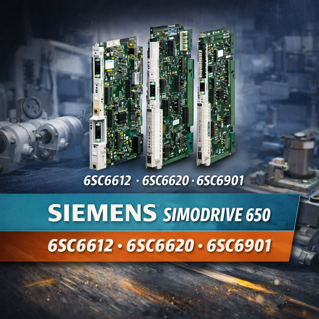 Siemens Simodrive 650 Moduli di regolazione per CNC 6SC6612 6SC6620 6SC6901