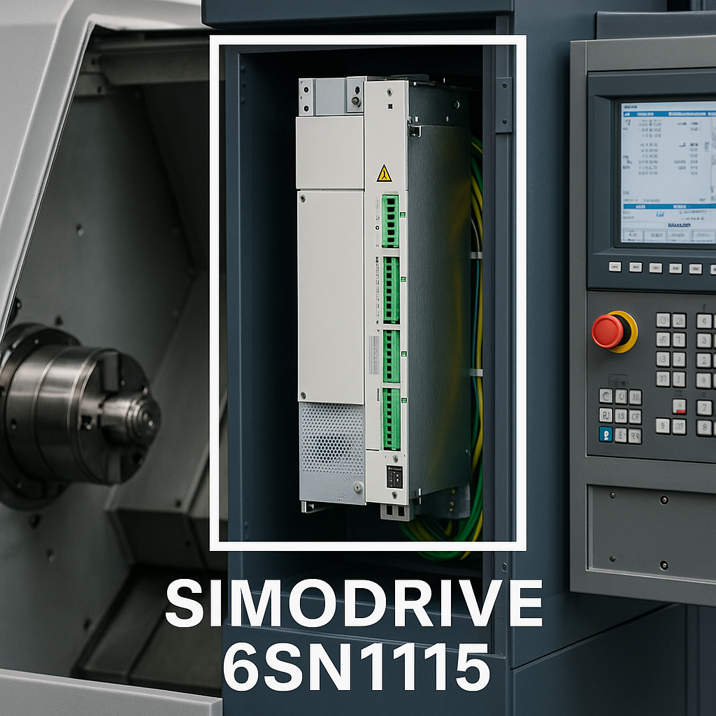 Siemens SIMODRIVE 6SN1115 – Guida alla gamma dei moduli di controllo e azionamento
