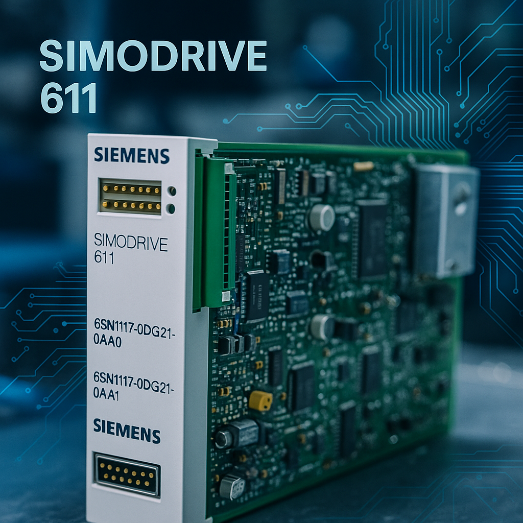 Siemens SIMODRIVE 611 – Steuerungsmodule 6SN1117: das Herz der CNC-Präzision