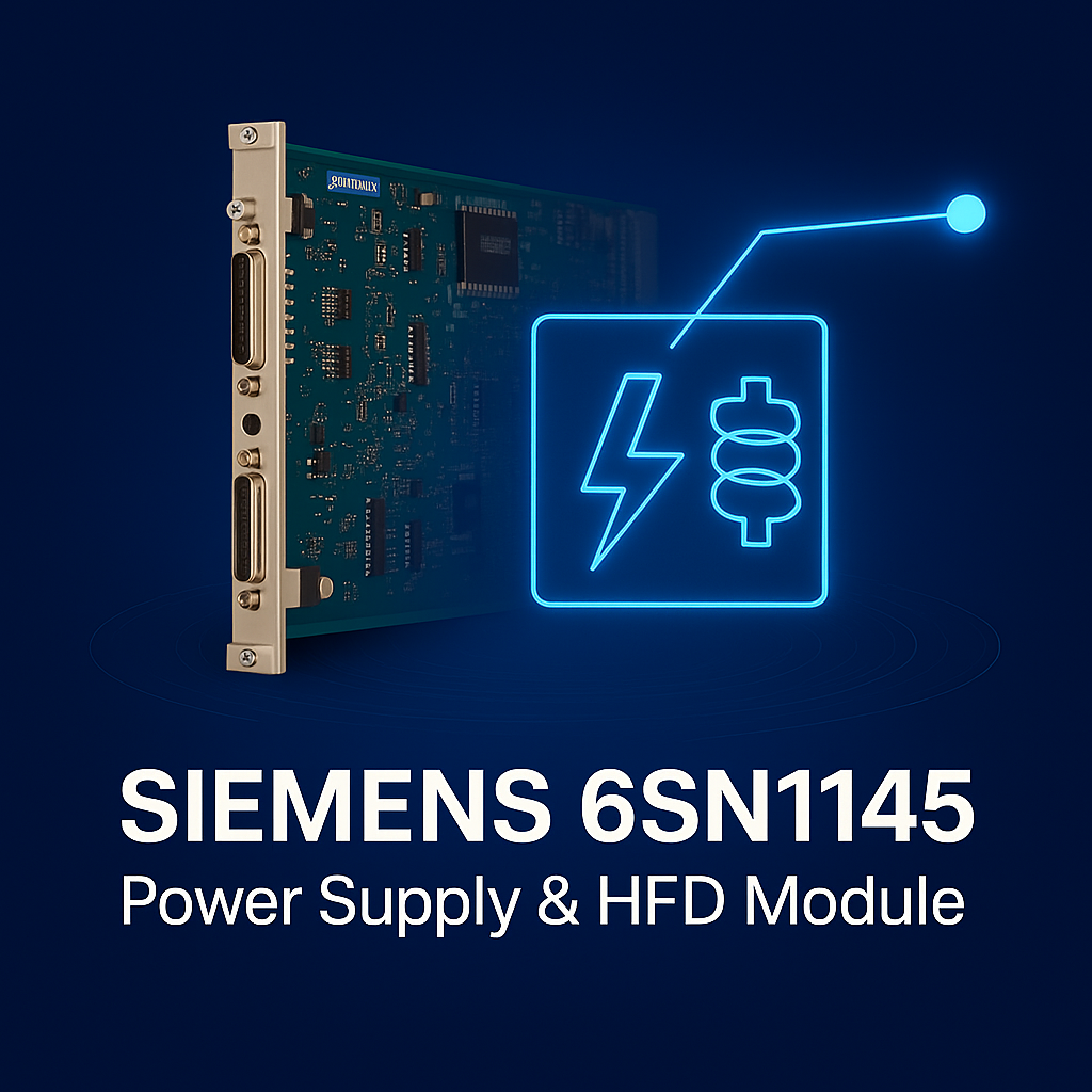 Guida ai moduli di alimentazione Simodrive 611 6SN1145