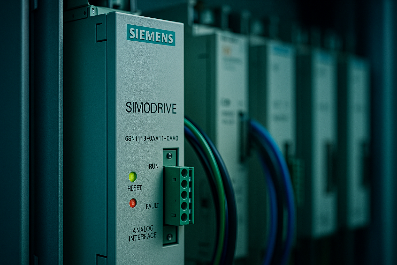 Entdecken Sie die Produkte der Siemens Simodrive Analog-Reihe 6SN1118-0A