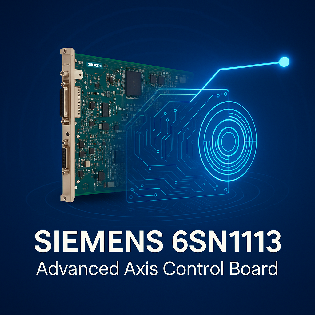 Guida alle schede di regolazione Siemens Simodrive 611 6SN1113