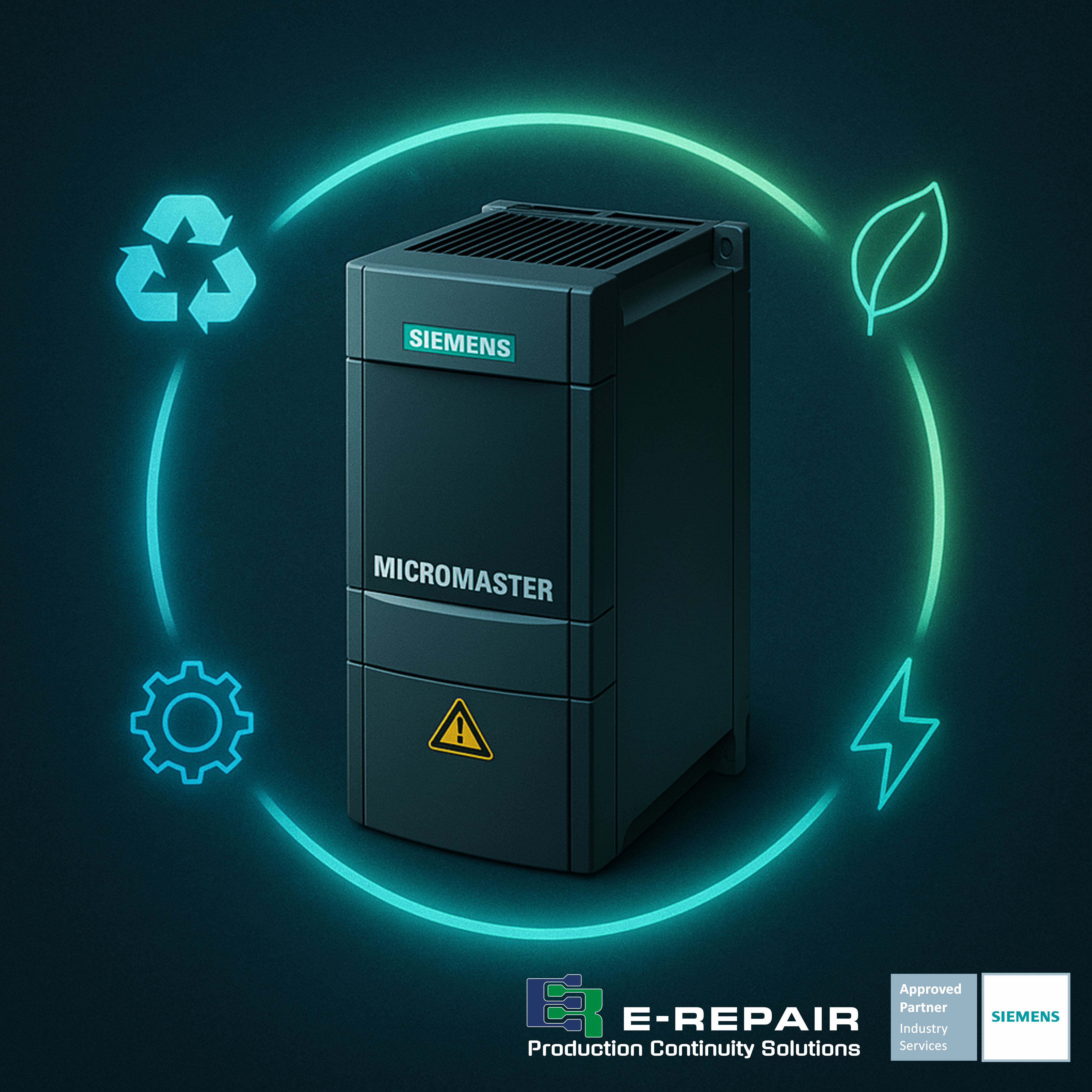 Siemens MICROMASTER – Inverter compatti per il controllo efficiente dei motori industriali