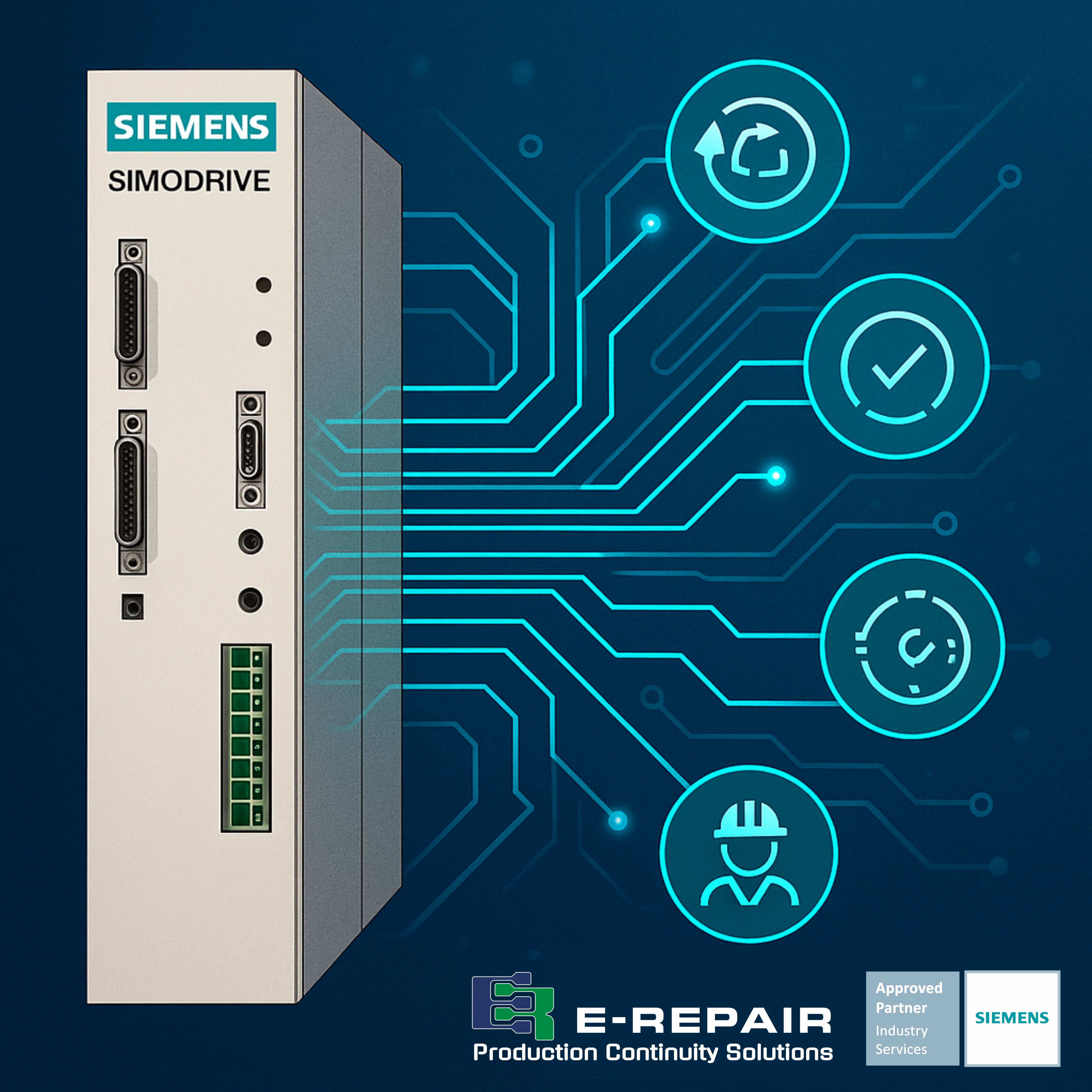 Moduli di controllo: il cervello del movimento industriale la serie Siemens SIMODRIVE 611
