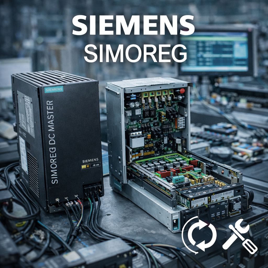 Servizi E-Repair per la gamma Siemens SIMOREG