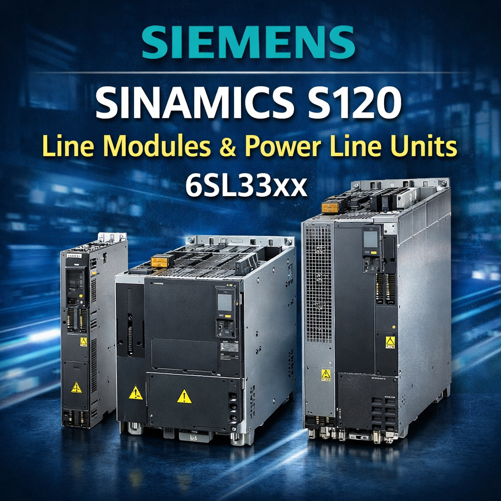 Siemens SINAMICS S120 Módulos de línea y Unidades de potencia de línea