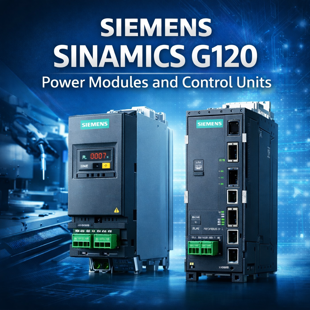 Siemens Sinamics G120 Módulos de Potencia y Control Units