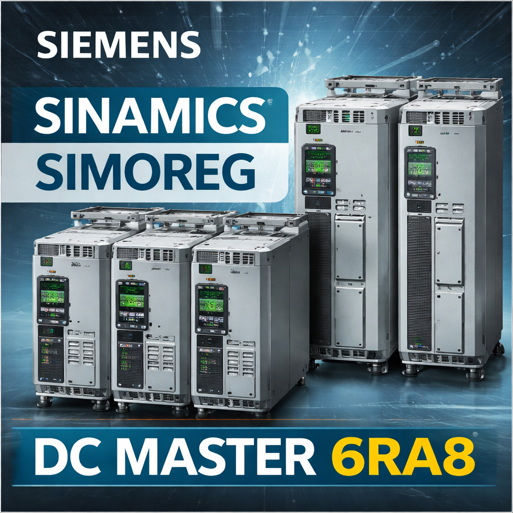 Siemens SINAMICS SIMOREG DC MASTER raíz 6RA8
