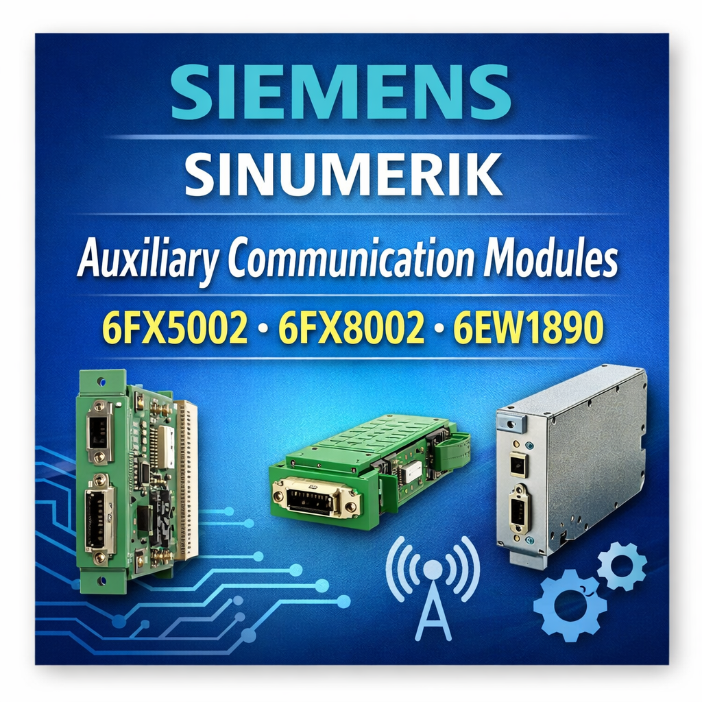 Siemens Simodrive Sinumerik  Moduli ausiliari di comunicazione 6FX5002 6FX8002 6EW1890