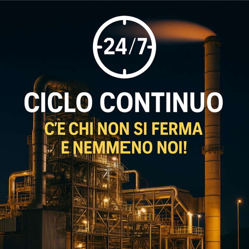 Focus Manutenzione Settore degli impianti a ciclo continuo