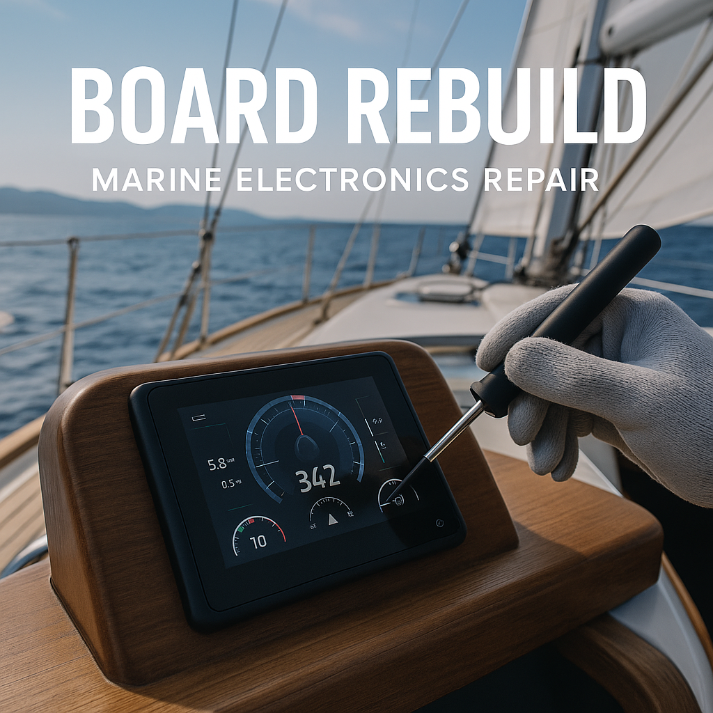 E-Repair Wartungsdienste für elektronische Geräte auf Booten